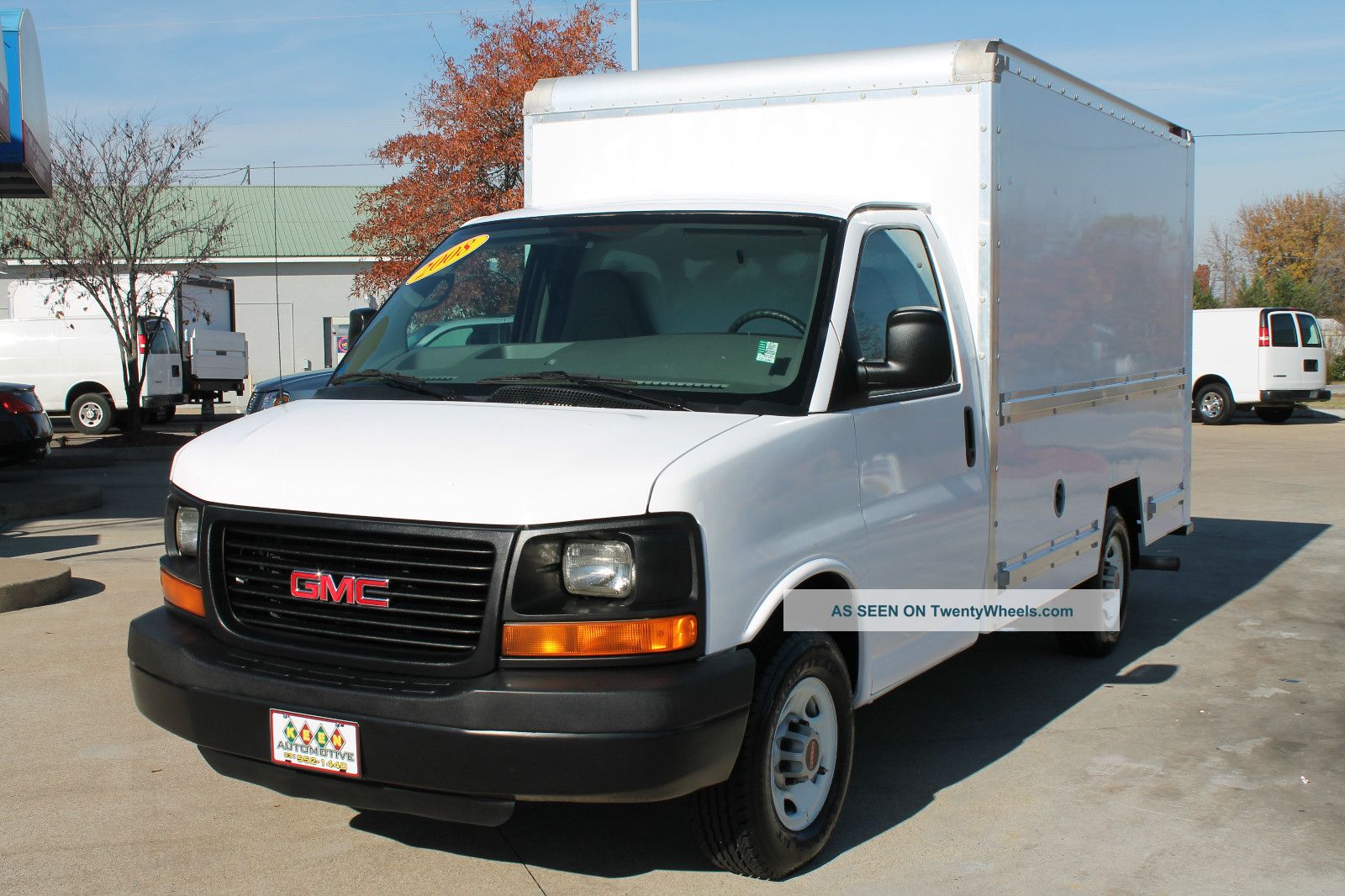 2008 gmc savana box truck