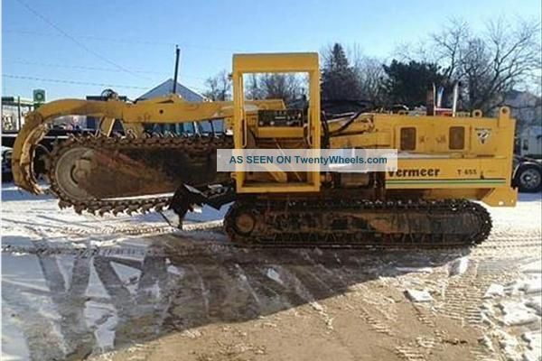 1998 Vermeer T655 Trencher Trenchers - Riding photo