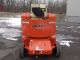 Jlg E400an Aerial Manlift Boom Lift Man Boomlift Painted Works In Narrow Isles Lifts photo 3