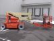 Jlg E400an Aerial Manlift Boom Lift Man Boomlift Painted Works In Narrow Isles Lifts photo 4