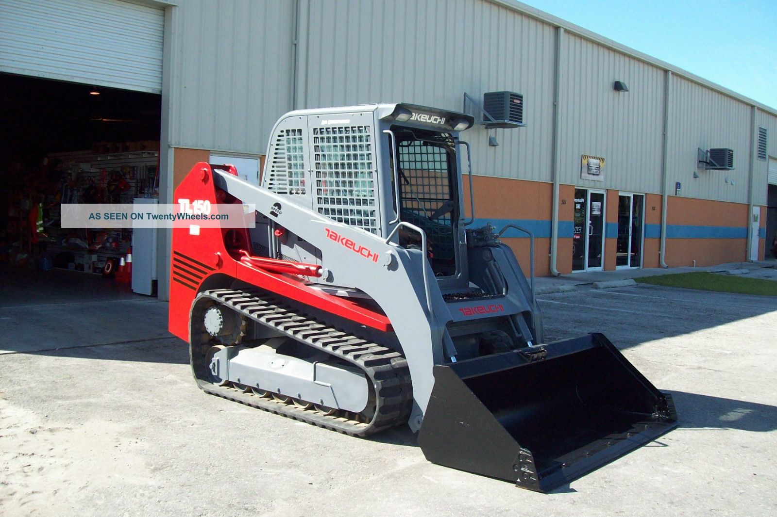 Takeuchi Tl150 Track Loader,  97hp,  2006,  525 Hrs,  Ac & Heat Cab,  Two Speed,  Hd Bucket Skid Steer Loaders photo