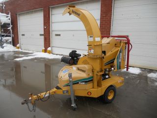 2006 Vermeer Bc600xl Woodchipper Gas Trailer Mounted Wood Chipper Low Hours photo