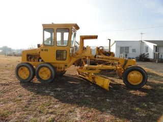 Allis - Chalmers M65 Road Grader Runs And Operates Well Cab photo