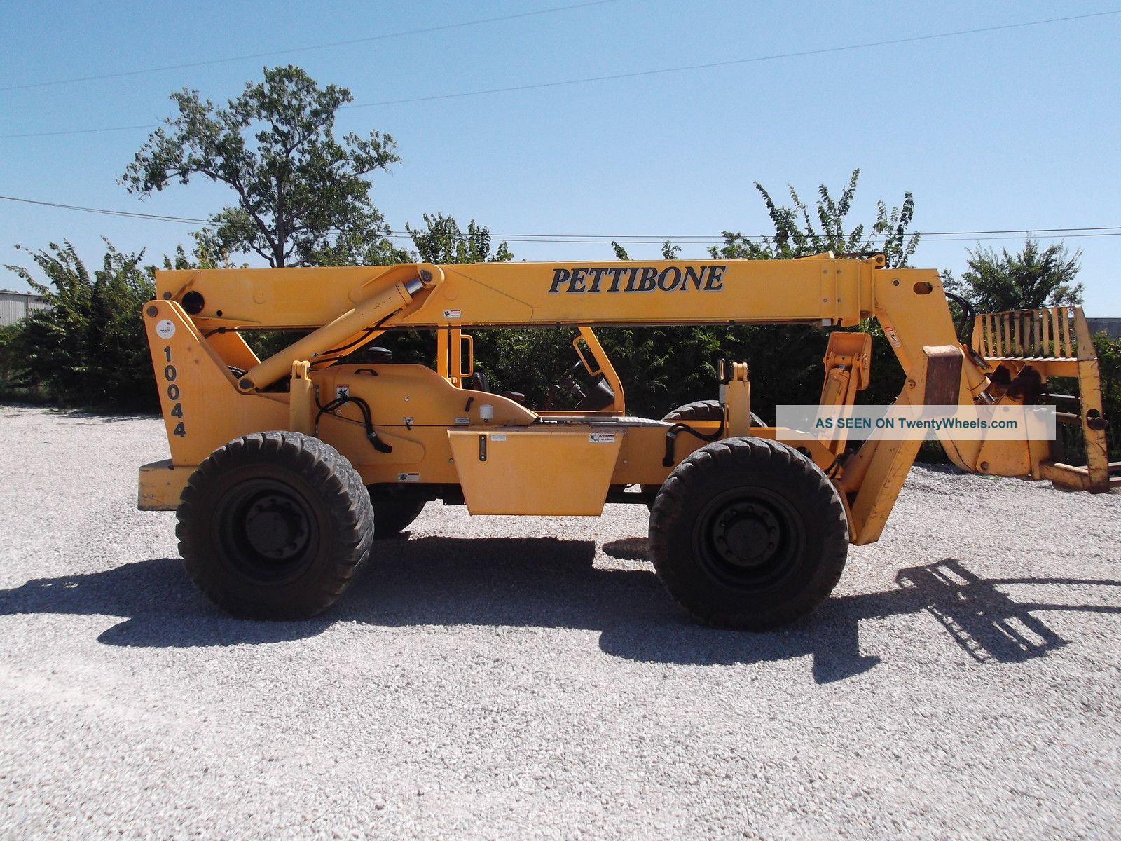 04 Pettibone Extendo 10044 Telehandler Telescopic Forklift Lifts photo