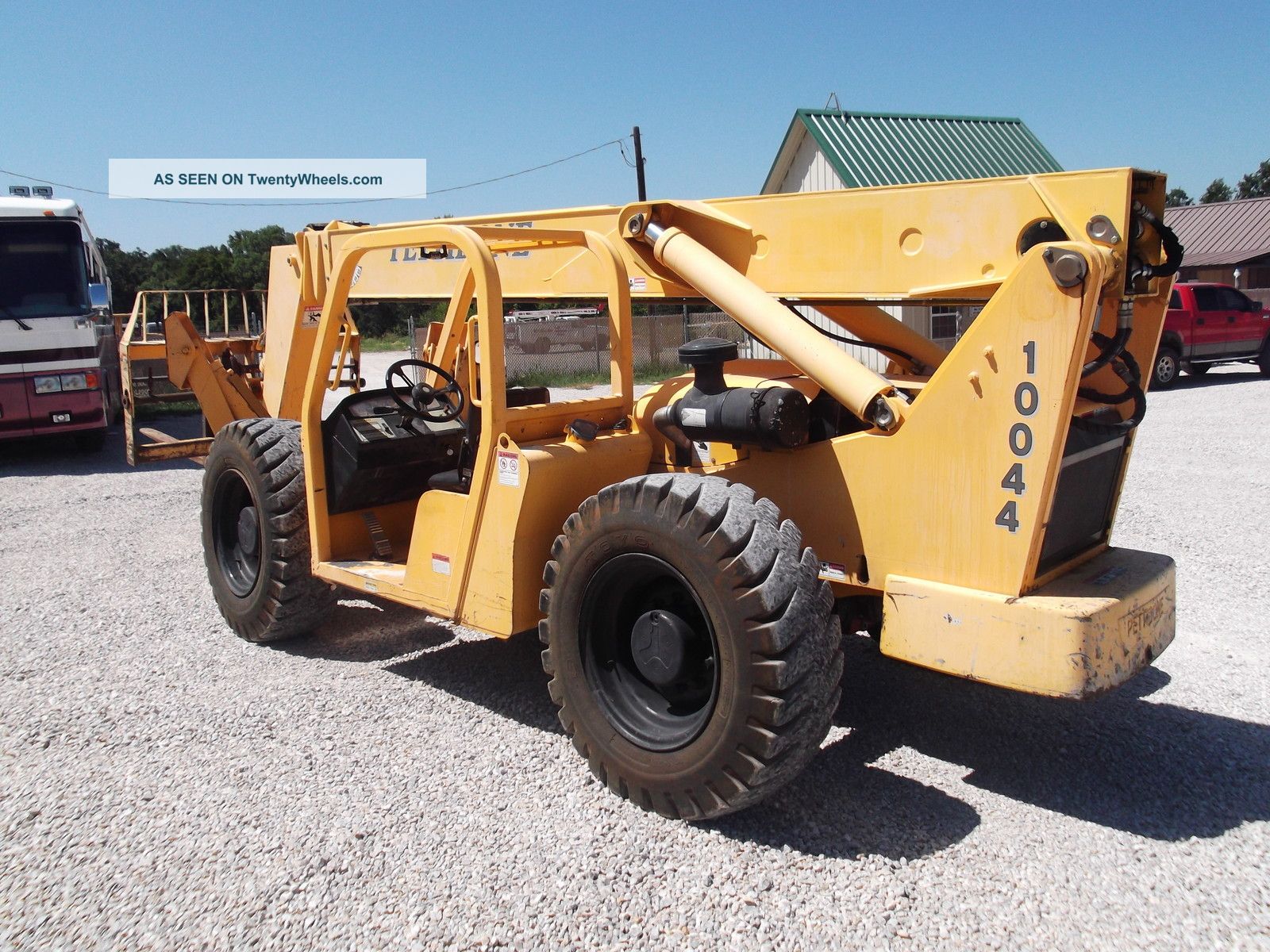 04 Pettibone Extendo 10044 Telehandler Telescopic Forklift