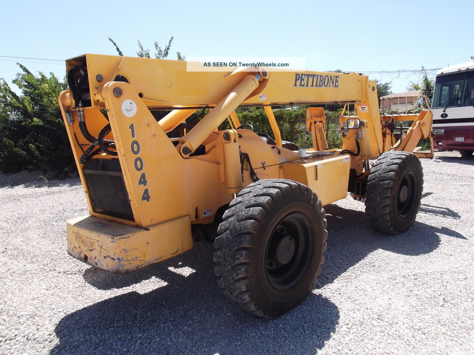 04 Pettibone Extendo 10044 Telehandler Telescopic Forklift