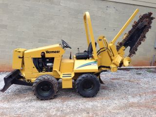 2007 Vermeer Rt350 Rt 350 Ride On Trencher W/ Only 890 Hours photo