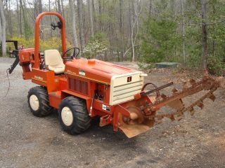 Ditch Witch 350sxdd Trencher/vib.  Plow,  1378 One Owner Hrs,  4 Wd,  4 Ws,  Vg Cond photo