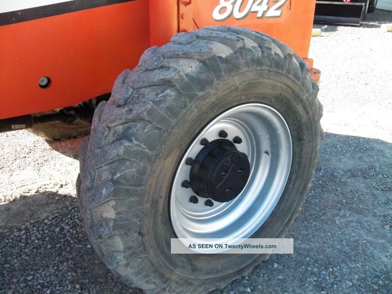 2004 Sky Trak 8042 Telescopic Forklift Loader Lift Tractor Foam