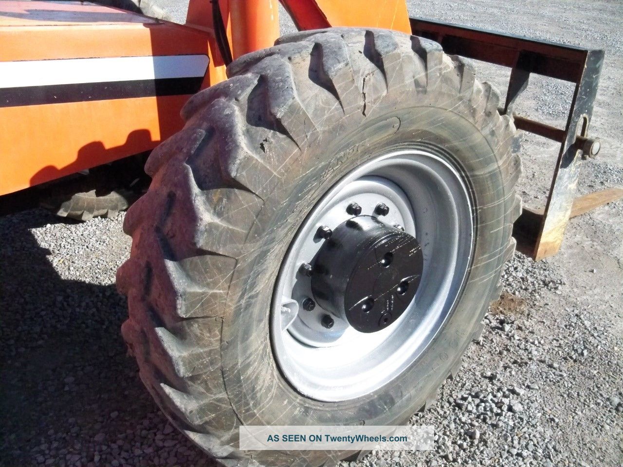 2004 Sky Trak 8042 Telescopic Forklift Loader Lift Tractor Foam Filled Tires