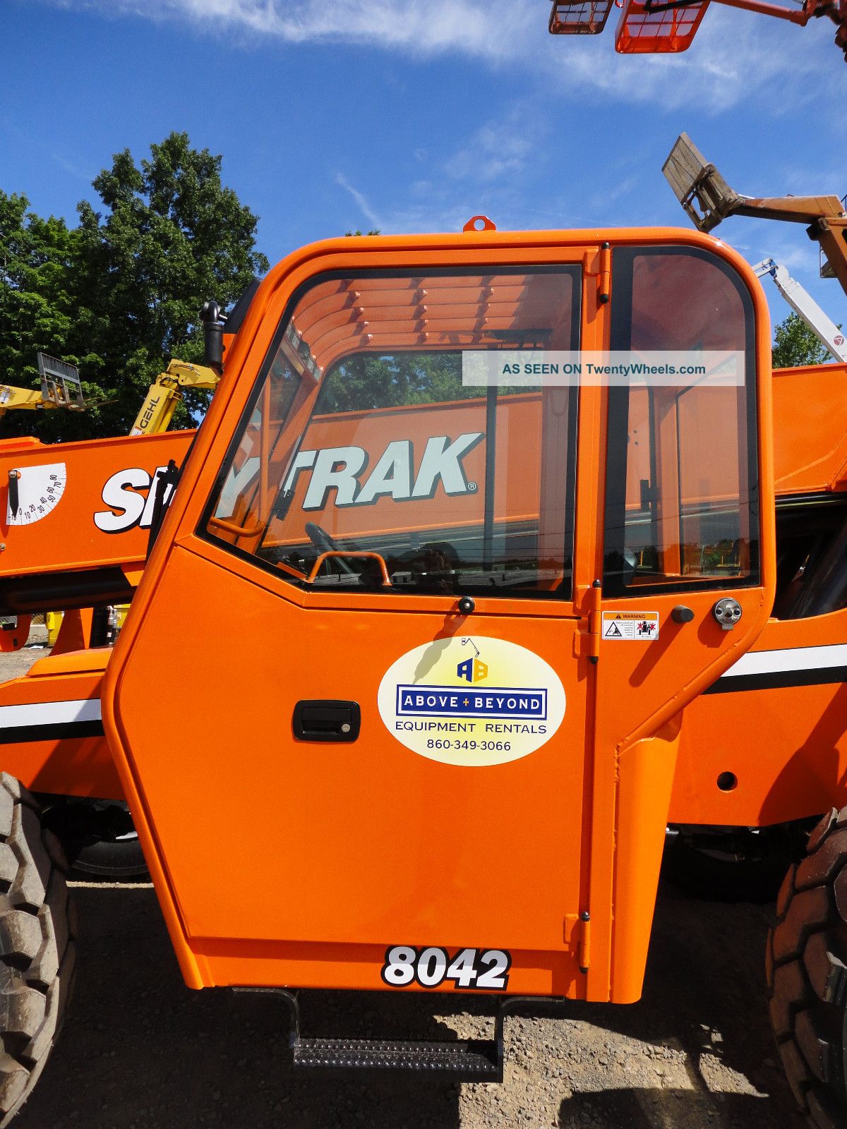 Jlg Skytrak 8042 Telehandler Telescopic Forklift 8, 000 Capacity 42 