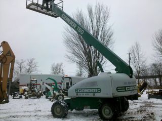 2002 Condor T60 4 X 4 Aerial Manlift 66 ' Working Height Lift Dual Fuel photo