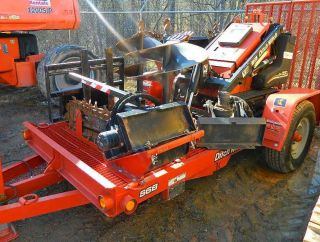 2008 Ditch Witch Sk350 Mini Loader With Trailer And Attachments Included photo