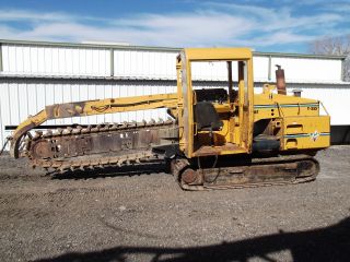 97 Vermeer T555 Track Trencher 8 Ft X 12 In Cut,  Machine photo