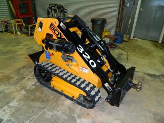 2008 Boxer 320 Mini Skid Steer With Trailer And Attachments - - photo