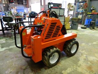 Boxer G524 Mini Loader With 24hp Honda / Trailer And Attachments Included photo