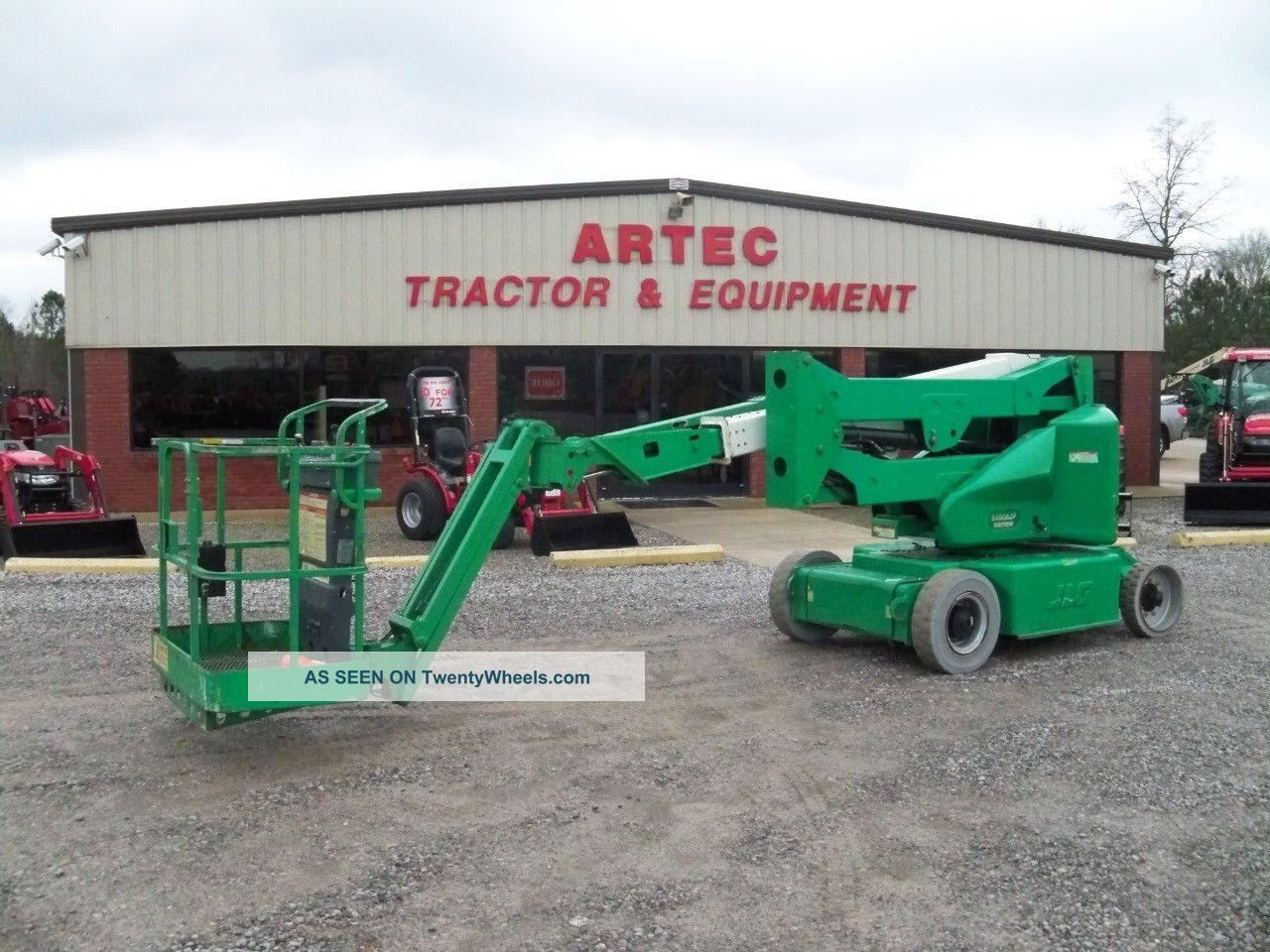 2000 Jlg E400ajpn Boom Lift - 40 ' Manlift - Electric Power - 1546 Hours - Genie Wheel Loaders photo