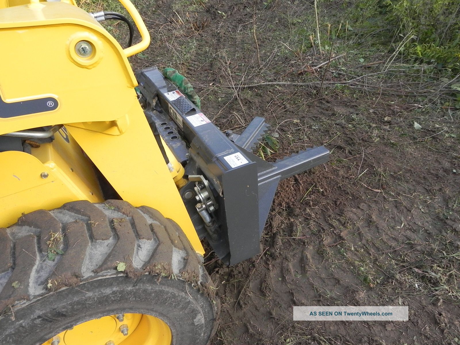 Cid Xtreme Tree And Post Puller Tree Shear For Bobcat Skid Steer Loader