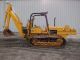 1987 John Deere 350c Crawler Backhoe Crawler Dozers & Loaders photo 7