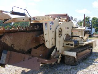 1993 Trencor 560 Chain Type Track Trencher W/ Truck Loading Conveyor Or Rent photo