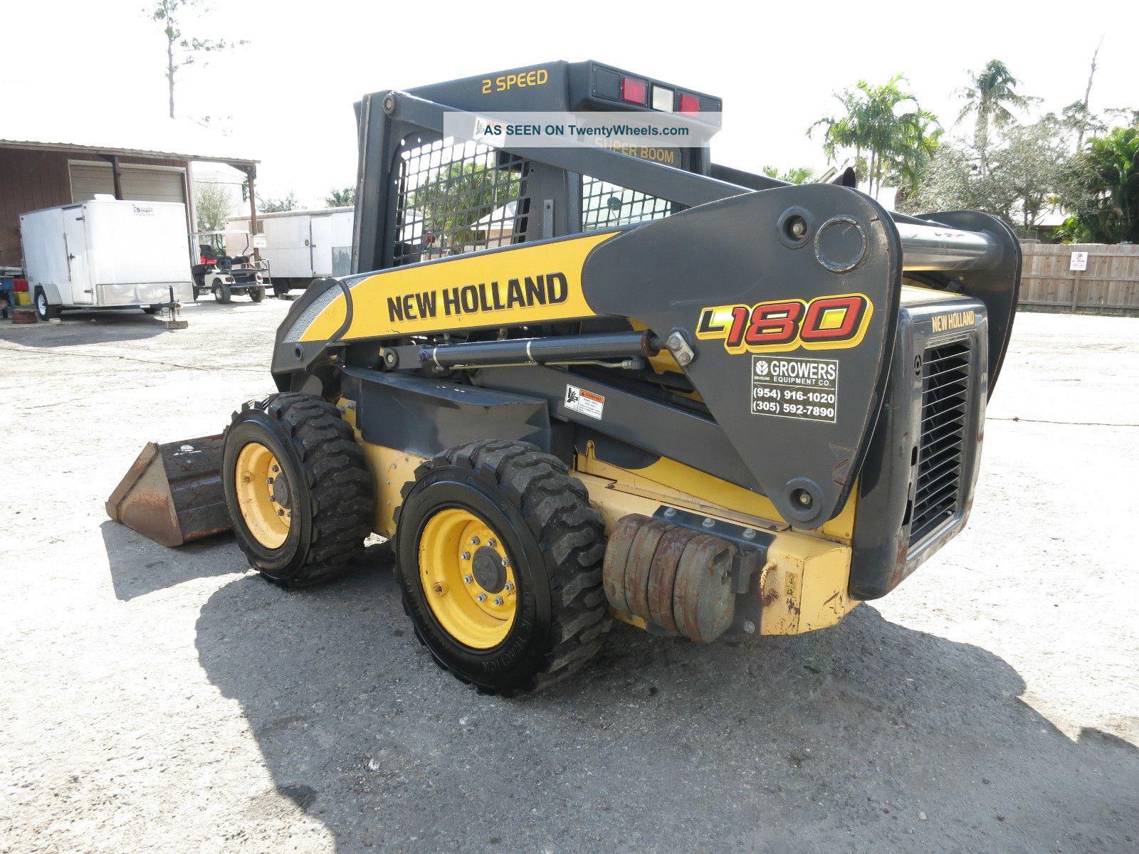 L180 New Holland Skid Steer