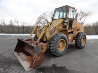 1989 Case W14b Wheel Loader Runs And Drives Great 4x4 Well Maintained 5977 Hrs photo