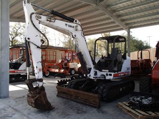 2005 Bobcat 341 Excavator Construction Heavy Equipment photo