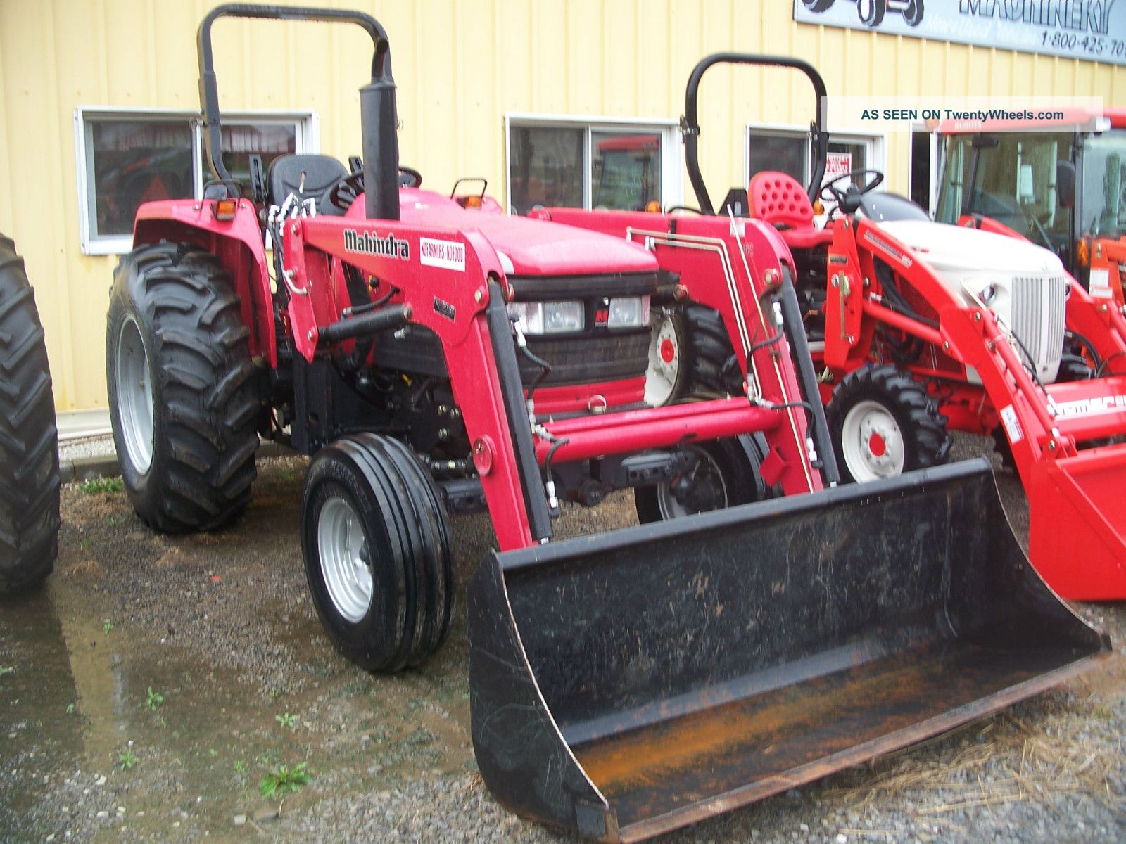 Mahindra 6530 With Loader 65 Hp Only 256 Hrs Still Has Warr.  In Pa.  Real Tractors photo