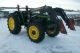 John Deere 5400 4x4 W/ Westendorf Q/a Loader,  Snaptach Tractors photo 2