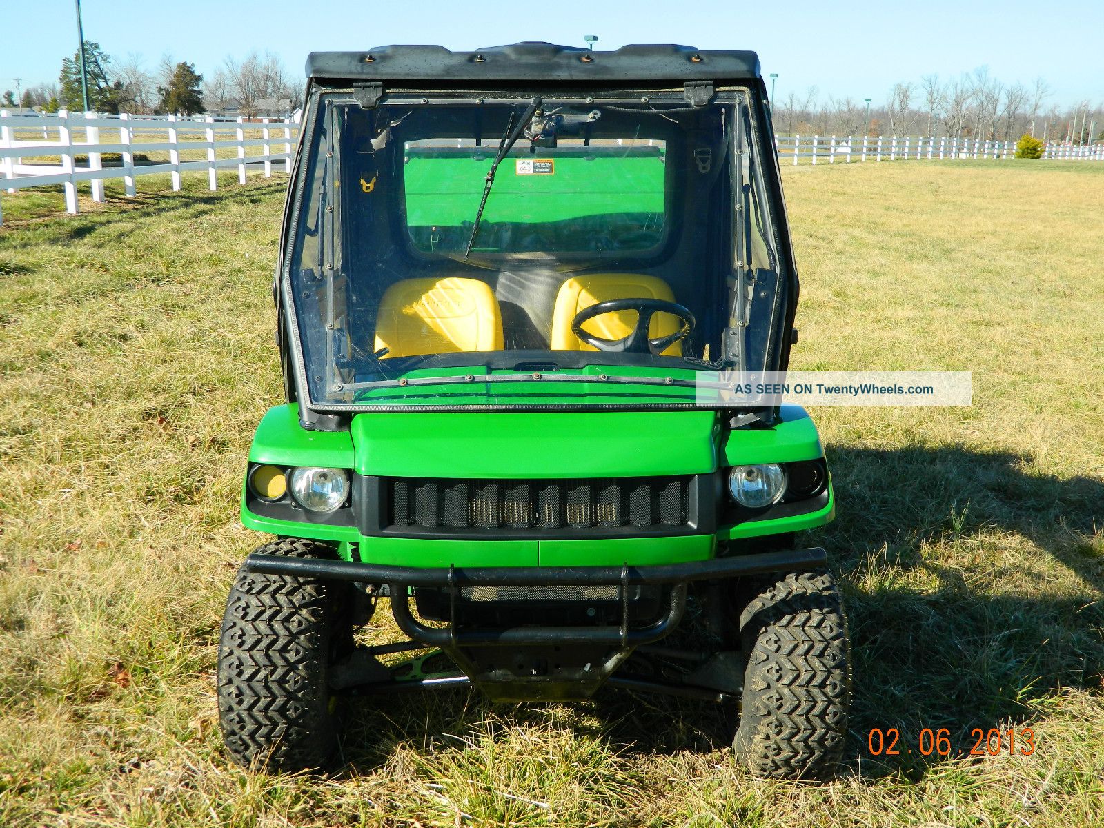 2008 John Deere Gator Hpx 4x4 Utv Ranger Rhino Razor Dump Bed