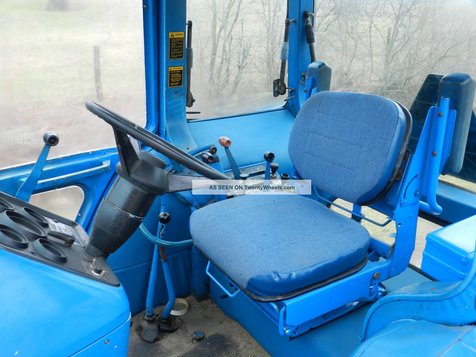 Ford Tw 10 Tractor And Cab Diesel With