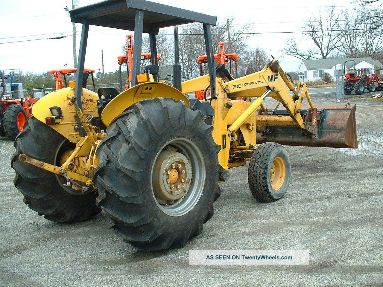 Massey Ferguson 30e Industrial Tractor Loader Massey Ferguson 30e Industrial Tractor Loader