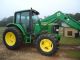 2004 John Deere 6420 Cab Tractor 4x4 With Jd 640 Front Loader With Bucket Tractors photo 4