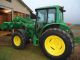 2004 John Deere 6420 Cab Tractor 4x4 With Jd 640 Front Loader With Bucket Tractors photo 6