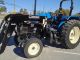 2000 New Holland Ts110 Tractor Stock U0001719,  4 Remotes,  Bush Hog Loader Tractors photo 11