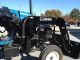 2000 New Holland Ts110 Tractor Stock U0001719,  4 Remotes,  Bush Hog Loader Tractors photo 3