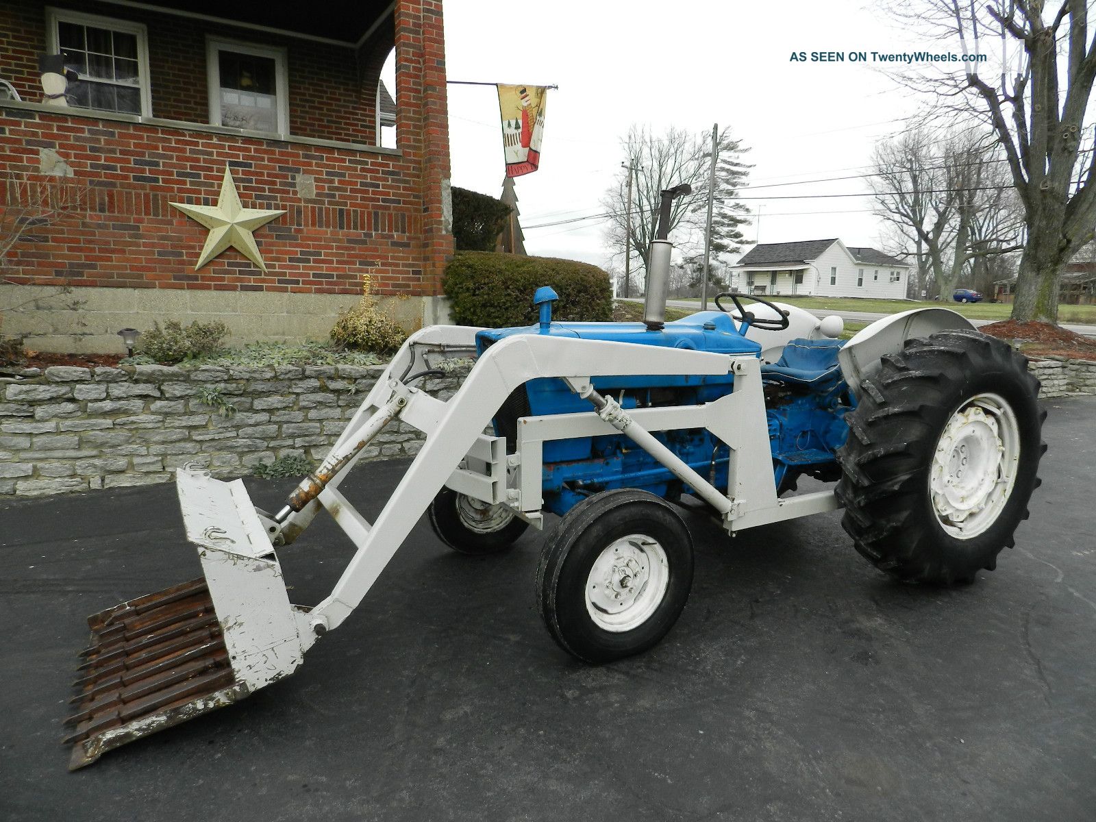 Ford 4000 industrial loader tractor #3