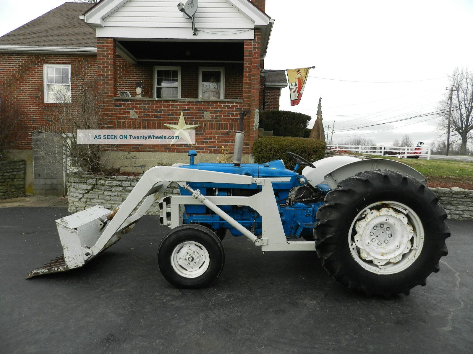 Ford 4000 backhoe loader