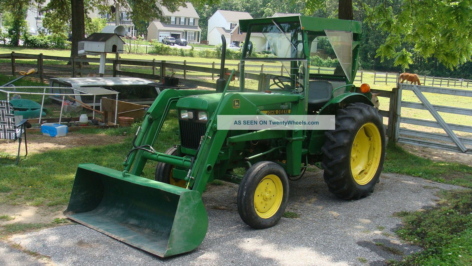 John Deere 950 Tractor With Front End Loader Tractors photo