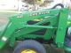 1999 John Deere Jd 4300 Tractor W/ 420 Loader & 