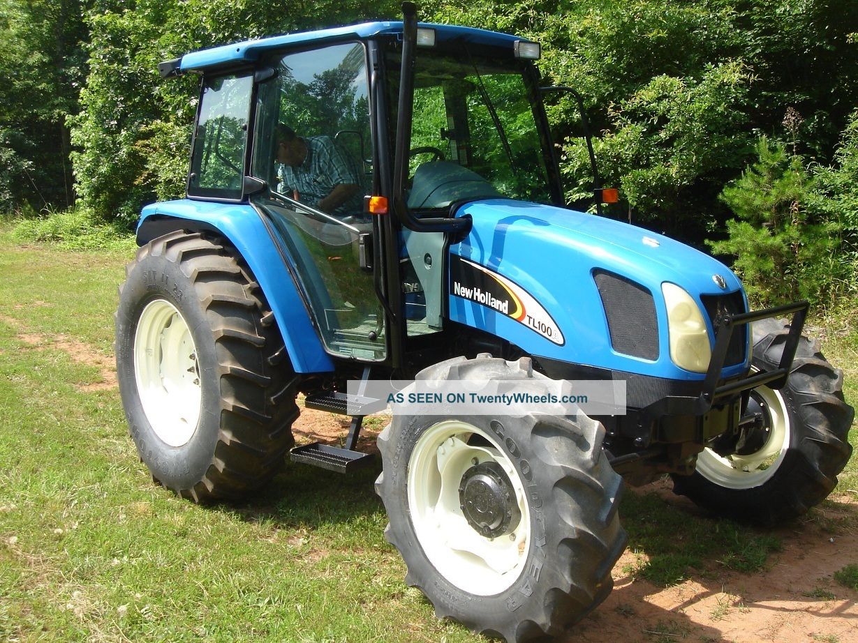 Free Delivery Within 500 Miles 2007 Nh Tl100a 4wd,  Air,  98 Hp,  1200 Hrs Tractors photo