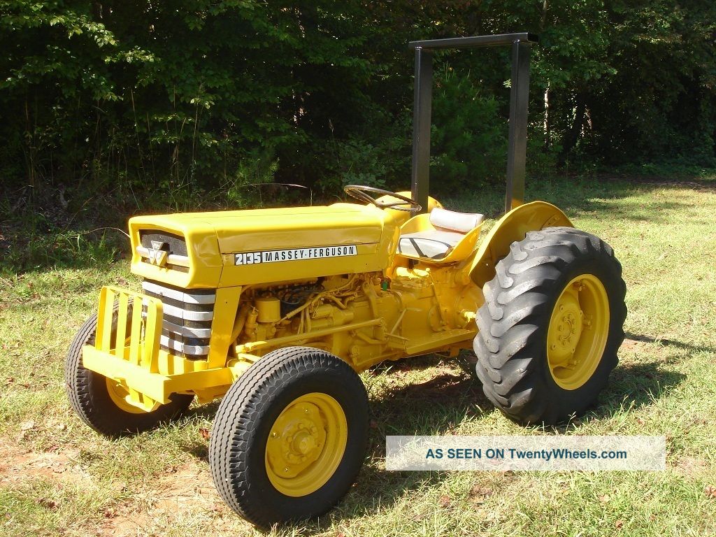 Massey Ferguson 2135 (industrial Version Of The 135,  4cyl Gas) 3200 One Owner Hr Tractors photo