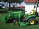 New John Deere 1023e 1 Series Sub Compact Tractor With Front Loader & Mid Mower Tractors photo 1