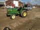 John Deere 1070 4x4 Tractor Diesel 3 Point Hitch Pto Turf Tires Low Hours Tractors photo 1