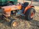 Kubota L185 2 Cylinder Desiel Tractor W/three Point Lift & 3 Speed Pto Tractors photo 2