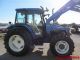 Ford New Holland Ts110 Diesel Farm Agriculture Tractor With Cab & Loader 4x4 Tractors photo 2