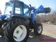 Ford New Holland Ts110 Diesel Farm Agriculture Tractor With Cab & Loader 4x4 Tractors photo 4