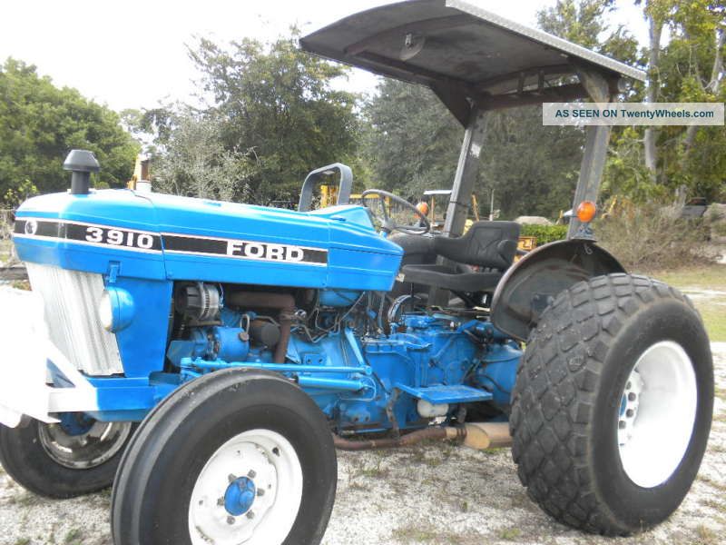 Ford 3910 Farm Tractor - 48 Hp - Runs Great Tractors photo