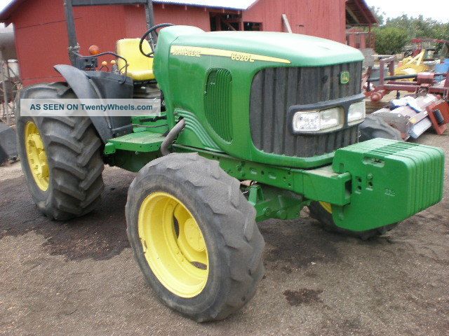 2004 John Deere 6520l 4wd Orchard Tractor Tractors photo