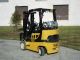 Clean 2008 Yale 5,  000lb.  Capacity Lp Forklift With Side Shifter & Set Of Forks Forklifts & Other Lifts photo 3